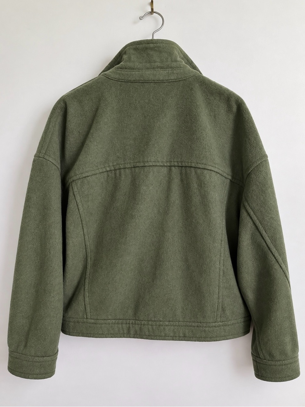 Time & Tru | Women’s Large | Soft Olive Lined Jacket